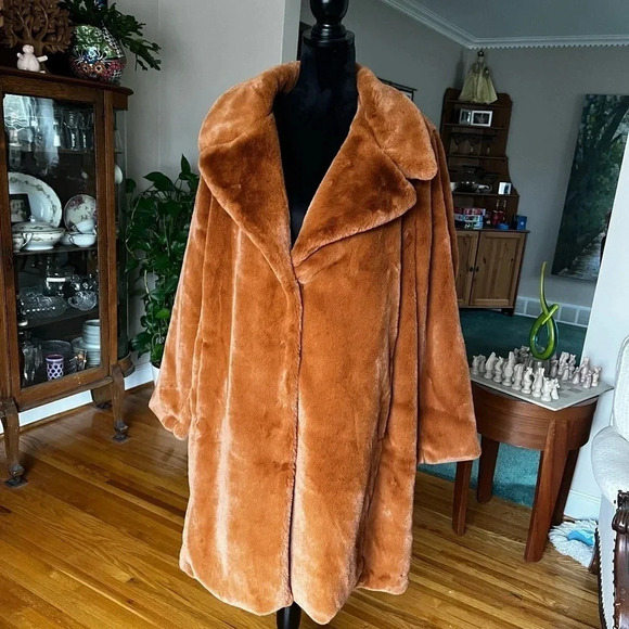 Avec Les Filles Jackets & Blazers - COPY - Avec Les Filles Faux Fur Jacket